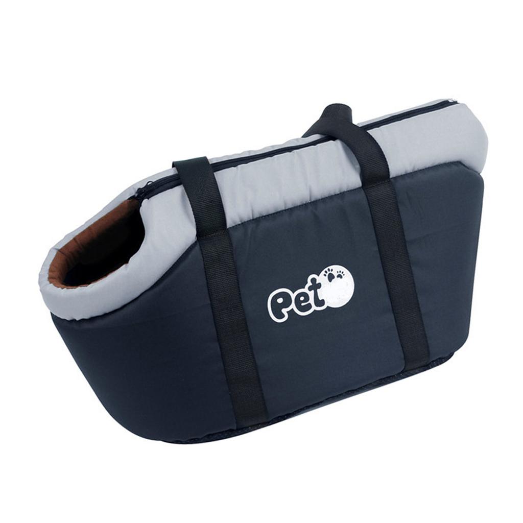 Cat Carrier Myk Vanntett Pustende Sammenleggbar Portable Pet Dog Travel Carrier Bag med skulder