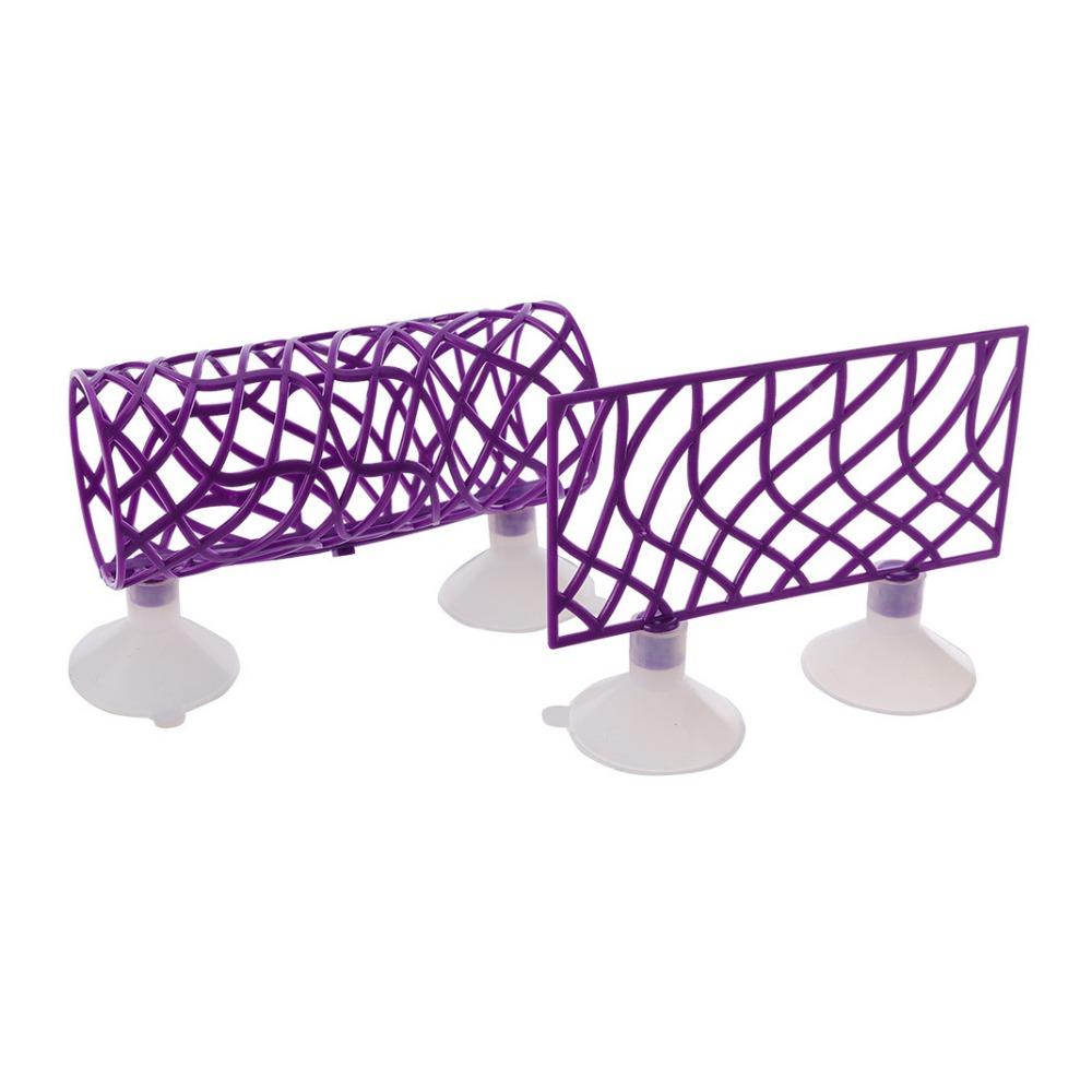 2pcs/set Flexible Betta Hidden Resting Tube Plastic Betta Fish Tunnel  Home Fish Tank