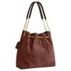 Coach Evelyn 36 Logo Classic Leather Shoulder Bag Large Women bags Brown CCZ83-IMYEF