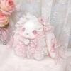 Cute Bunny Plush Bag Lolita Princess Crossbody Bags Long-eared Rabbit Sweet Shoulder Bag