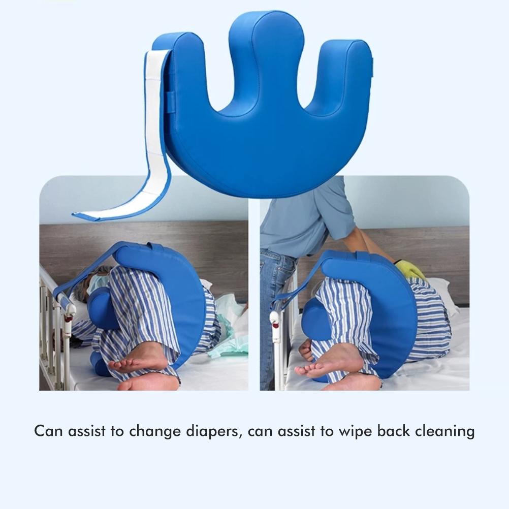 Dispozitiv de Rotație pentru Persoane Vârstnice Imobilizate la Pat Ajută la Rotația Picioarelor Pernă U pentru Pacienți Ajută la Rotație