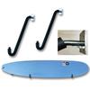 CAP Wall-Mounted Board Rack J for Longboards, Surfboard Rack, Wall-Mounted Board Rack
