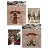 Christmas Party Decorations Kids Gift Hanging Drop Ornaments Christmas Wooden Pendants Ornaments for