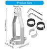 Aluminum Square Hole Jig Square Hole Drill Bit Adapter Mortising Attachment For Power Drills Adjustable Up To 54mm