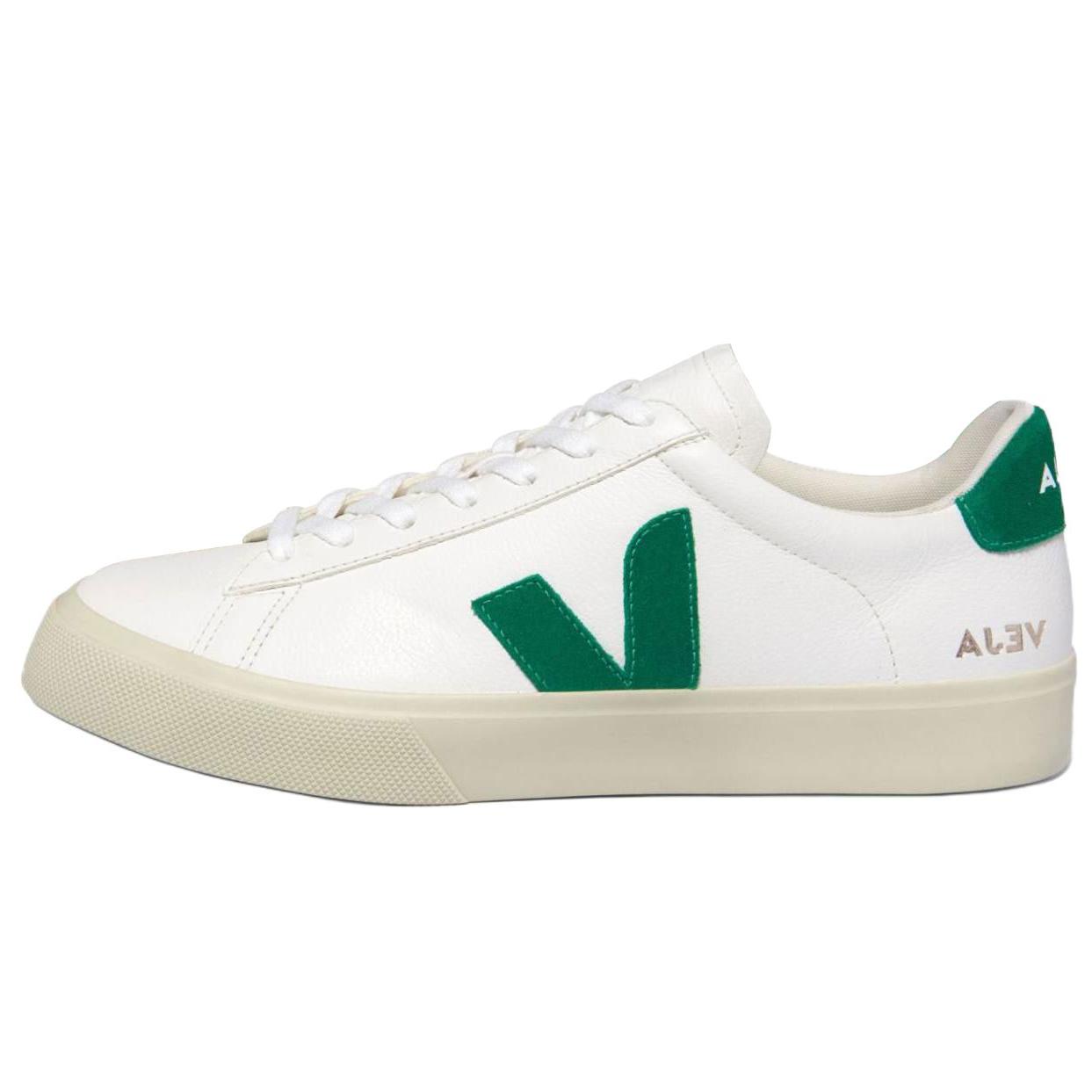 VEJA Campo Leather Low top Skateboard Shoes Unisex White CP0503690A 40