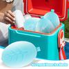 Ice Packs Reusable Gel Freezer Ice Blocks For Air Conditioner Fan Cooler Pack Water Injection Picnic Travel Food Storage