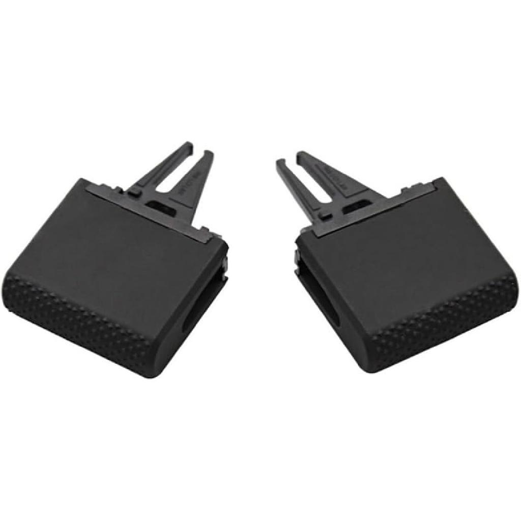 Left Right AC Vent Grille Outlet Tab Clip Repair Kit Rear Air Conditioner Vent Fit for Porsche Macan 2018 2019 2020 2021 2022 Pushbutton Switches