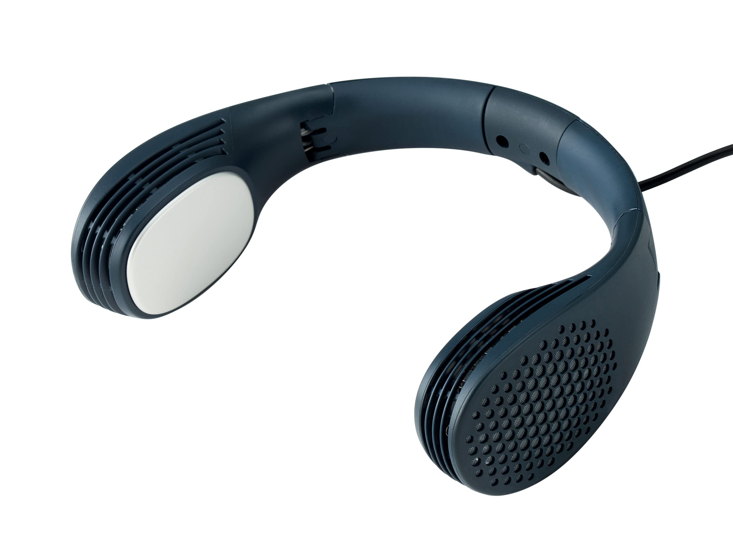 

Kozumi Neck Cooler, USB Powered, 3 Cooling Plate Modes, Adjustable Size, Lightweight, Compact, Heatstroke Prevention, Camping, Blue, KNC-0512/A