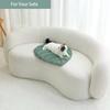 Leaf-Shaped Pet Mat: Cozy, Thickened Maple Leaf Mat for Small Cats & Dogs