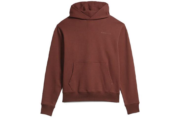 Adidas Originals BW BASICS HOOD Sweatshirts Unisex Dark Brown Hooded Moderate Regular H58292 S