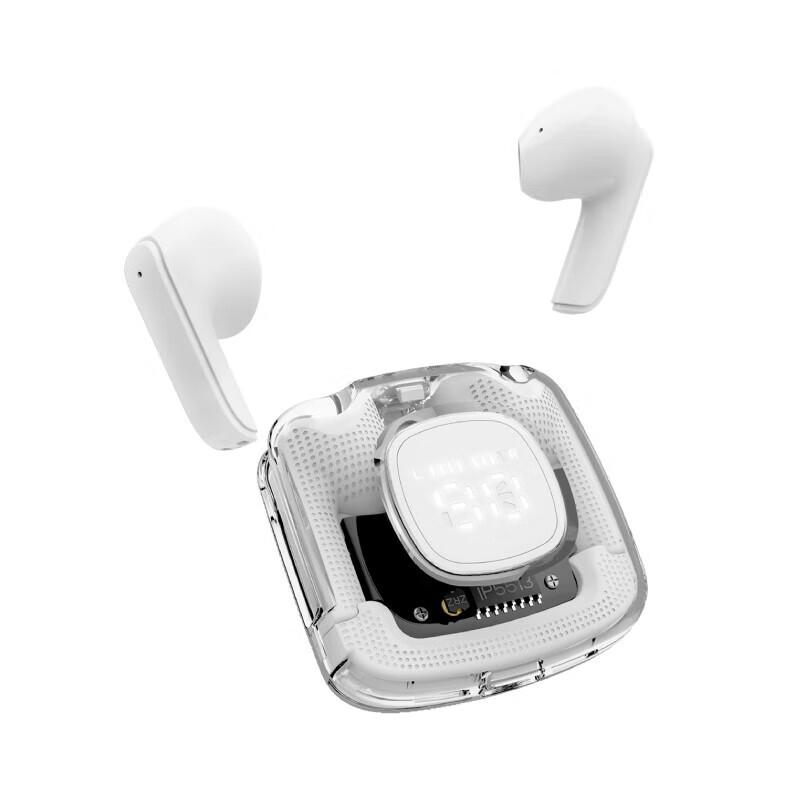 Sailance Transparent Wireless Bluetooth Earbuds with ANC