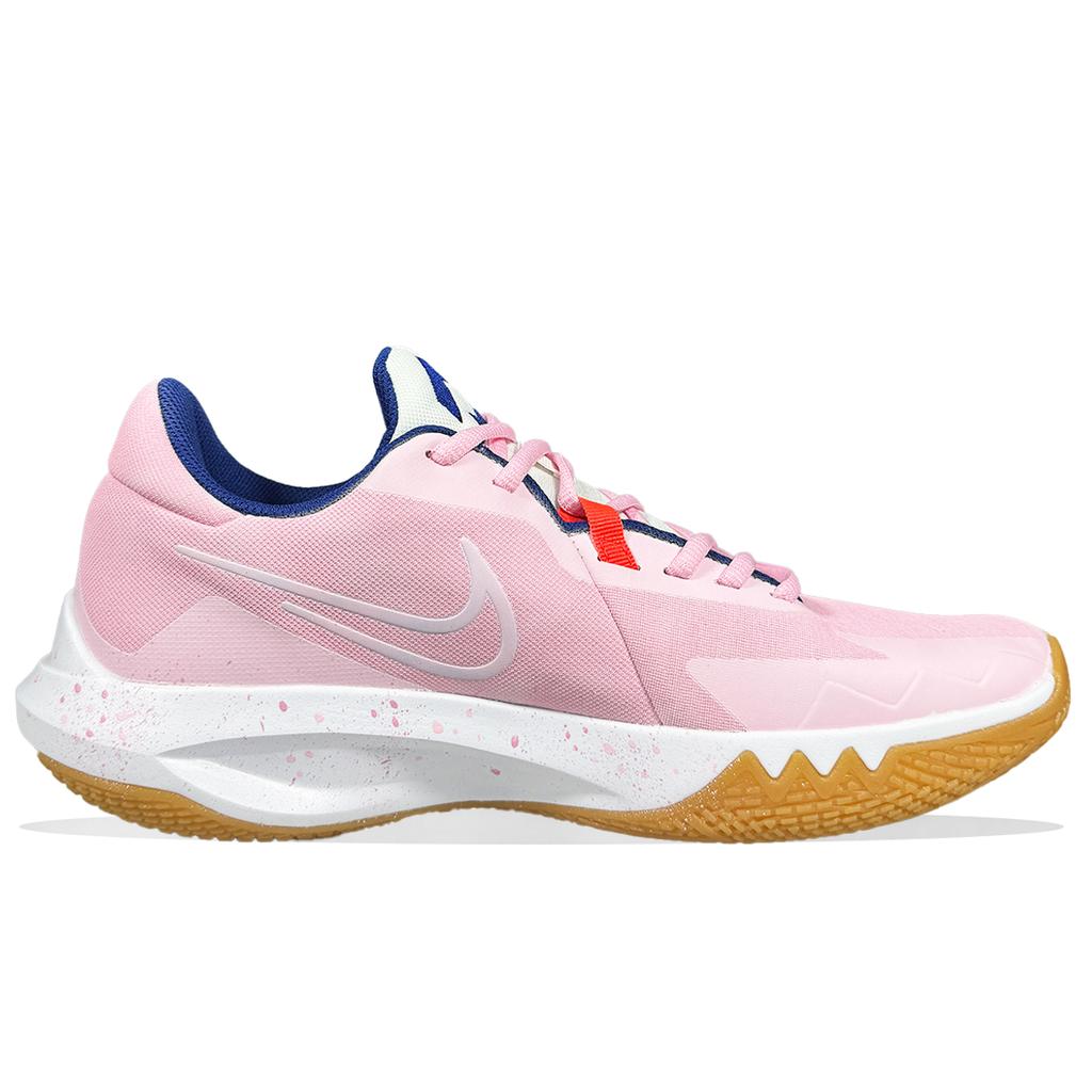 Nike Precision 6 Slip Resistant Abrasion Resistant Low top Basketball Shoes Men's Pink HV1796-141(Team667-)