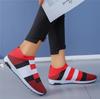 Große Größe neues Paar Fly-Woven Mesh Sport atmungsaktiv Herren- und Damen-Freizeitschuhe
