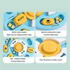 Sliding Modulel Intelligence Feeding Toy Interactively Slow Feeders Puzzles Bowl for Mental Enrichment And IQ Training