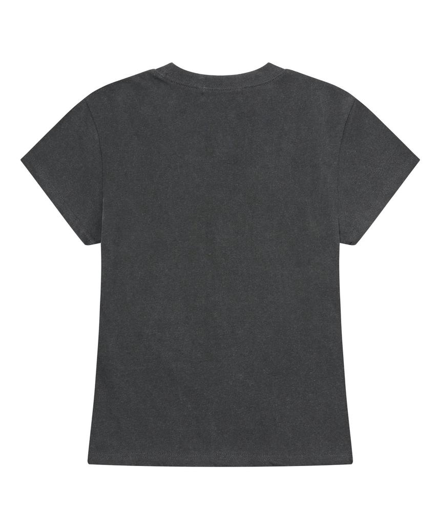 MUCENT Slap Pigment Washed Metal Logo Setup Short Sleeve T-Shirt (2 Colors)