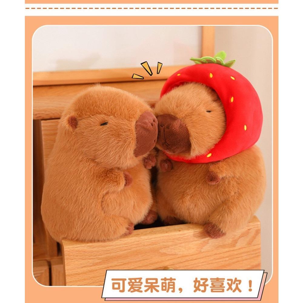 Popular plush toy capybara multiple sizes optional ugly cute doll girl gift plush doll