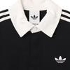 adidas Originals 3-Streifen Rugby Bequemes Weiches Atmungsaktives Lockeres Langarm-Polohemd Unisex Oberteile KE3576