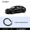 Tesla Model 3/Y Door Card Slot Noise Reduction & Dustproof Sealing Strip