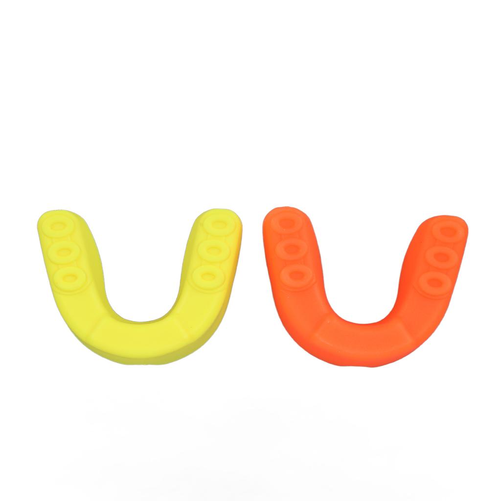 2 st munskydd för vuxna, silikon, bärbart, sportmunskydd för fotboll, basket, lacrosse, boxning