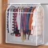 Transparent 3D Dust Cover Hanging Bag for Dresses and Coats - Non-woven Fabric Suit & Evening Gown Cover