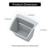 for Leapmotor B10 2025 2026 Car Armrest Box Rear Storage Tray Silicone Organizers Interior Accessories Tidying