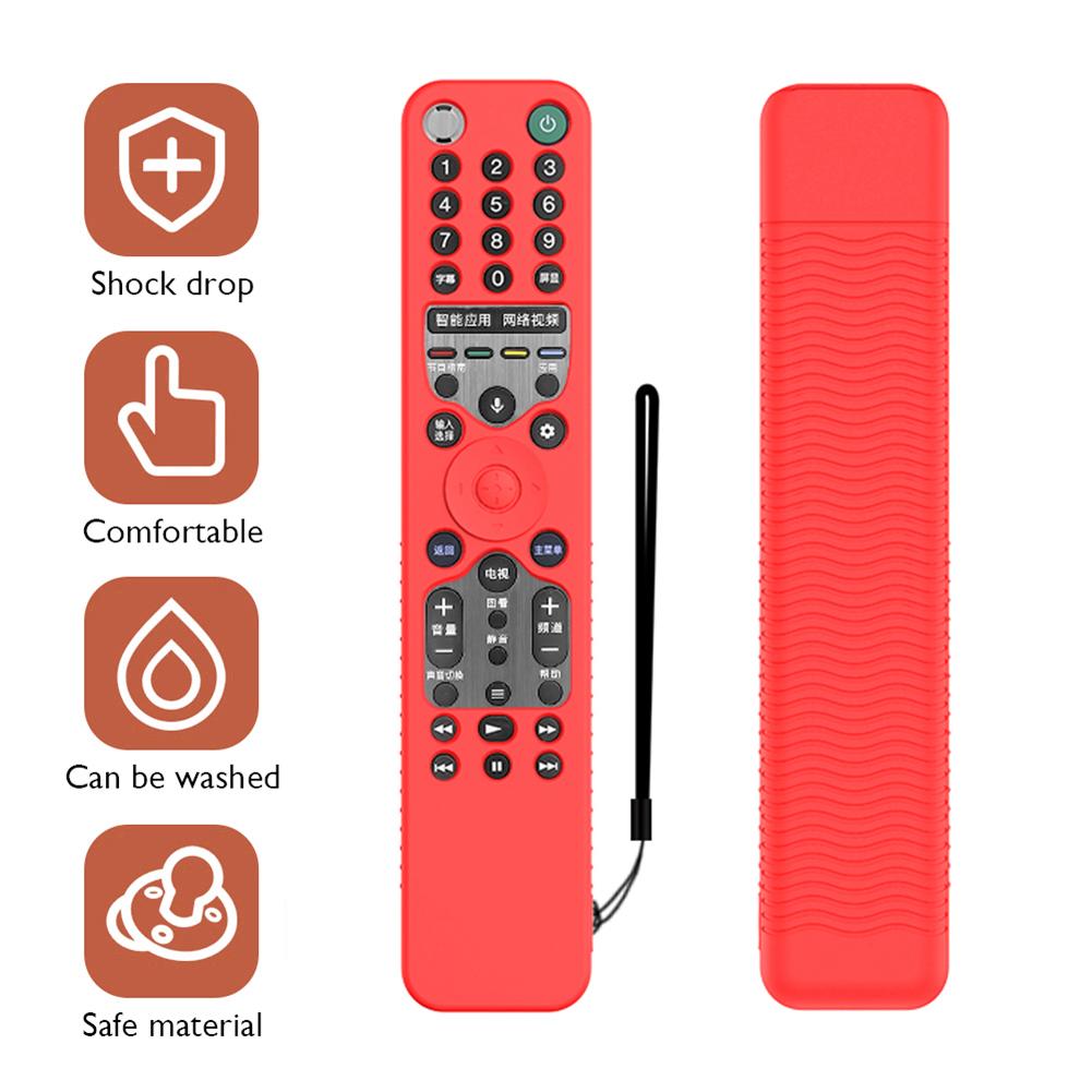 Silicone Remote Control Cover for Sony RMF-TX600C TV Case Shockproof Protector