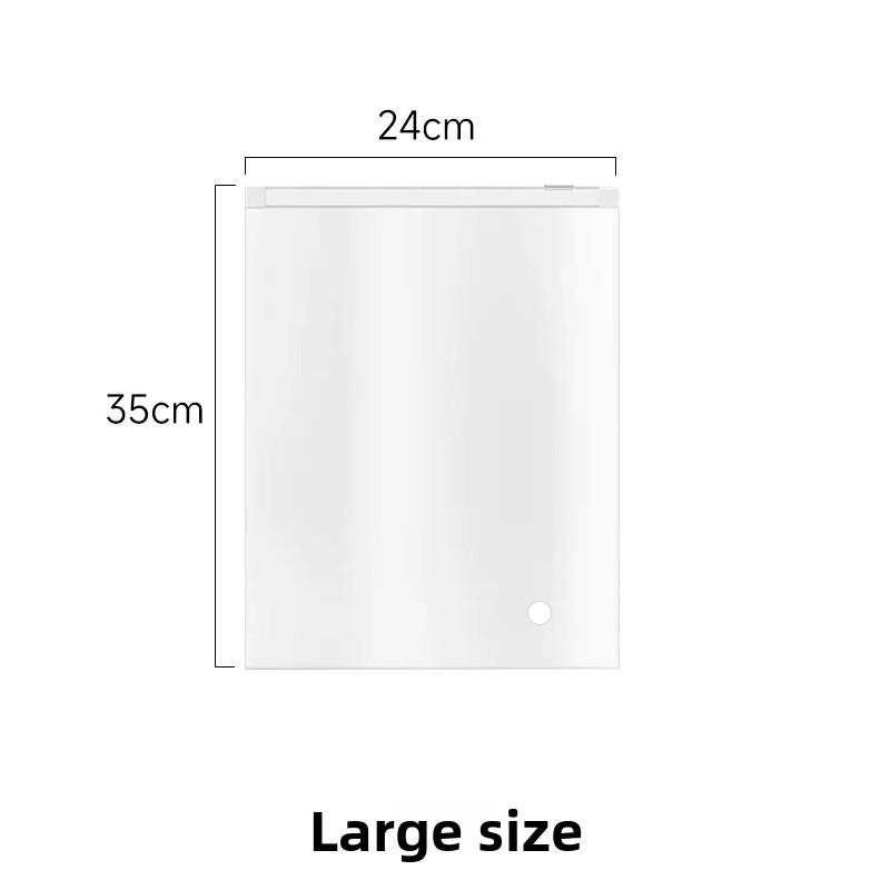 Travel Storage Bags, Transparent Dust-proof Underwear, Suitcases, Self-sealing Bags for Clothes, and Separate Bags for Travel Shoes