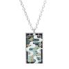 Demon Slayer Anime Enamel Pendant Necklace Unisex Cosplay Jewelry Agatsuma Zenitsu Hashibira Inosuke Character Props