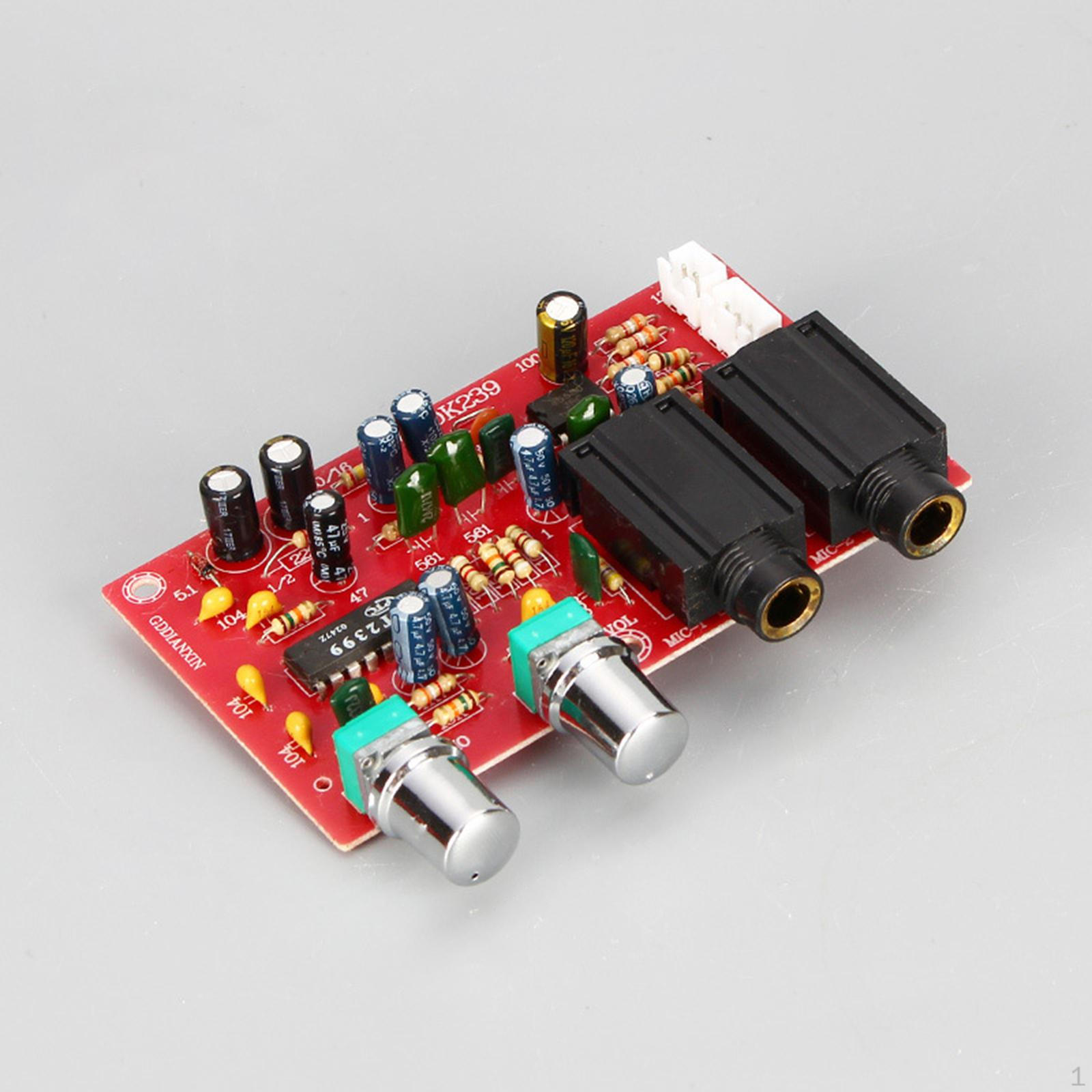 

Board Reverb Adjustment Voltage Stabilizing Circuit Volume Audio Receiver Speakers Stereo Amplifier Board Knob