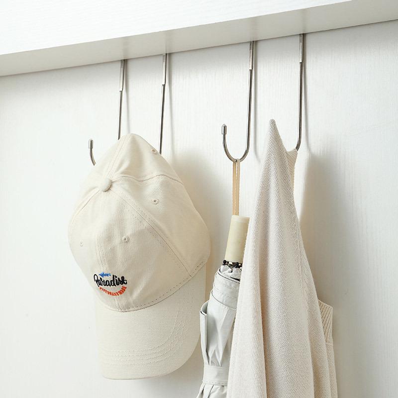 304 Stainless Steel Double S-Hook Cabinet & Door Back Storage Hanger
