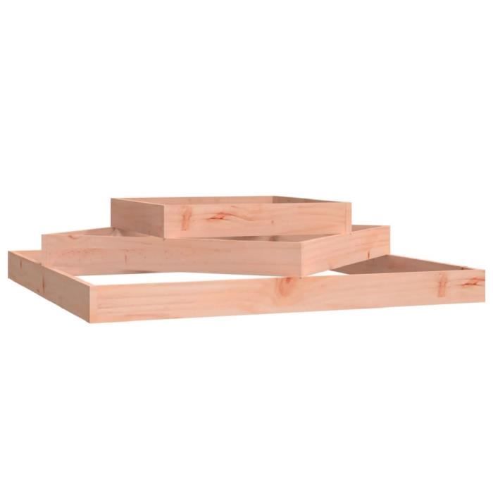 VidaXL Jardinière 112x112x27 cm Bois de douglas massif 823890