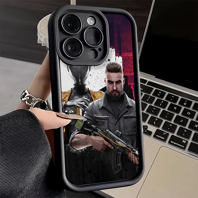 Handyhülle für iPhone 17 Air 16E 15 16 Pro Max Atomic Heart Spiel Hülle 14 Plus 13 12 Mini Weiche Silikon Hülle Fundas