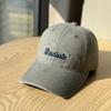High-quality wide-brimmed baseball cap for women2026Pure cotton soft-top hat, simple and versatile, burgundy baseball cap for men