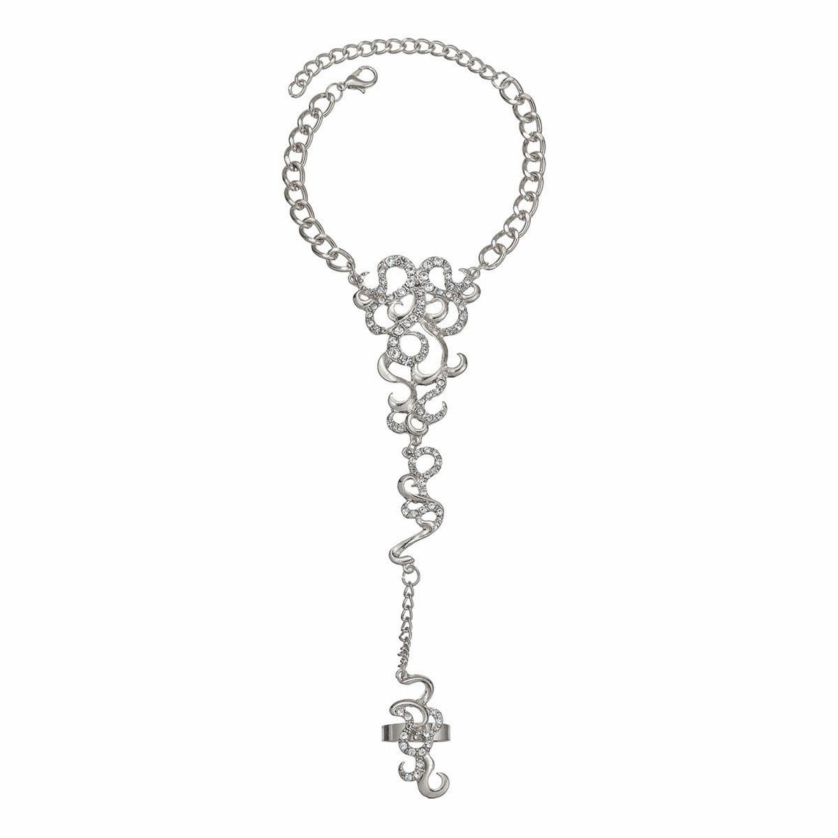 

Браслет на щиколотку, модный пляжный индивидуальный полый гравированный цепочка на щиколотку аксессуары для женщин серебряный