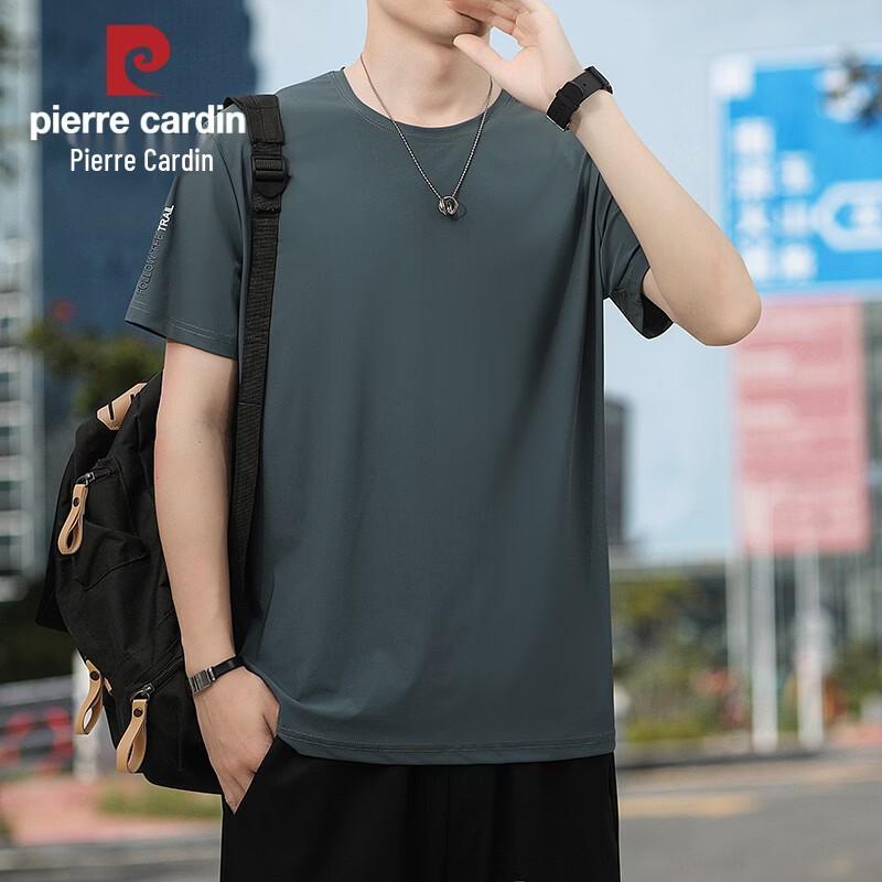 

Мужская футболка с коротким рукавом из ледяного шелка Pierre Cardin 3XL