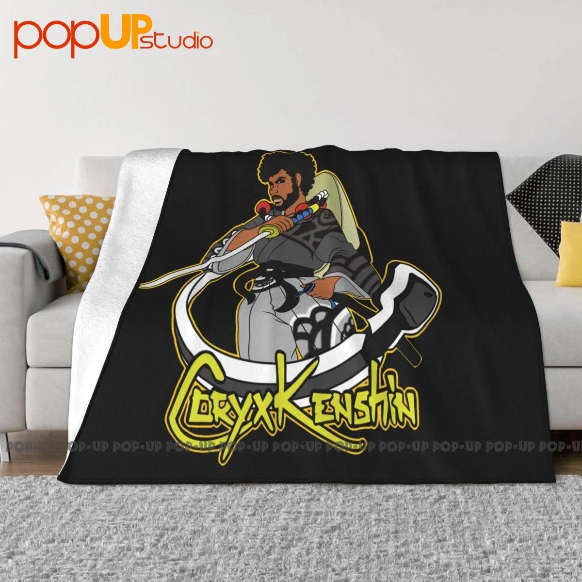 

Одеяло Coryxkenshin из плотного бархата с искусственным мехом норки