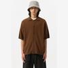 Customellow Brown Soft Half Sleeve Cardigan Cwwam25311brx