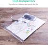 1-3PCS Clear Document Folders Transparent Filing Envelopes Storage Bag Waterproof Plastic Envelopes A4 File Holder Organizers