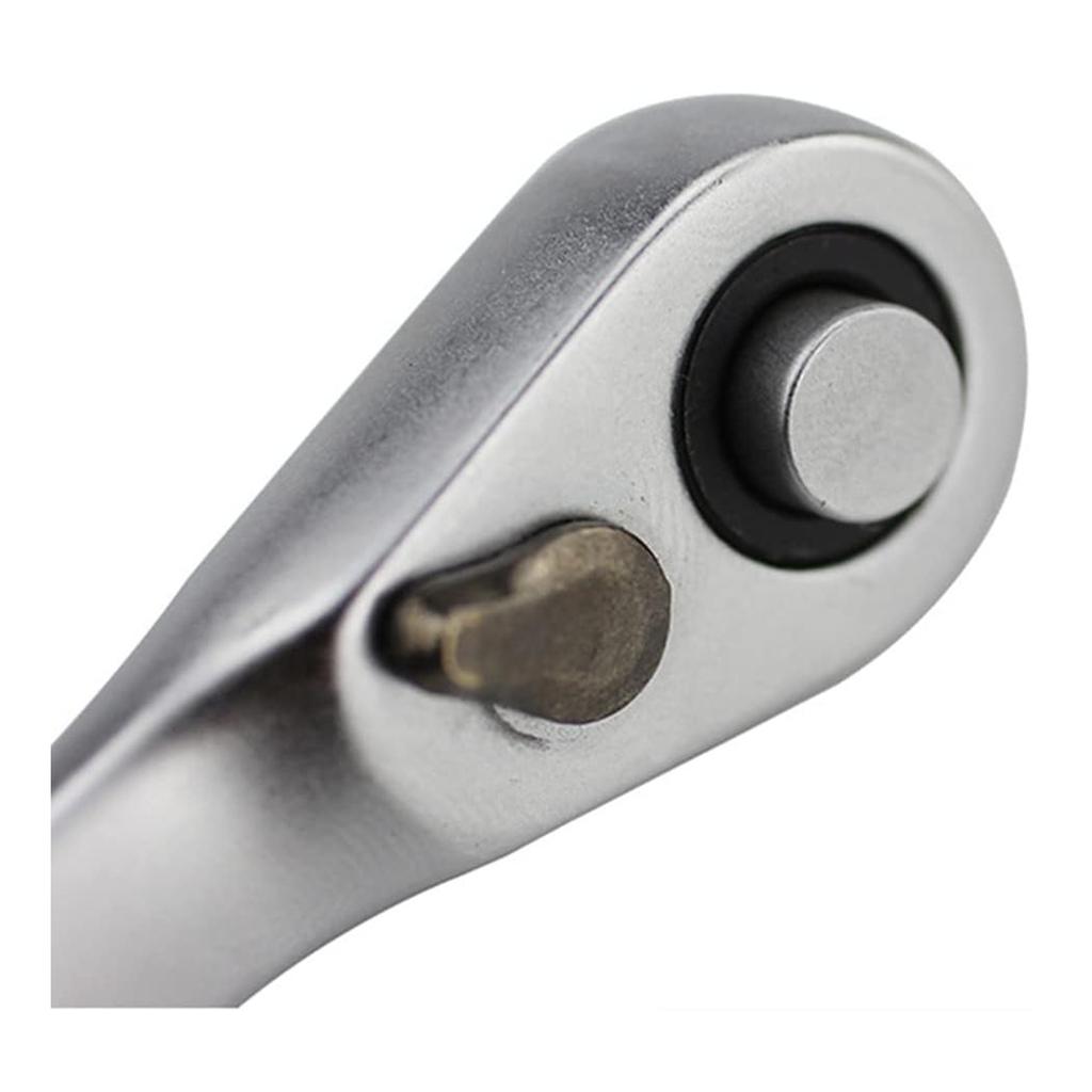 1/4 Inch Hex Ratchet Wrench - Quick Socket Wrench for Screwdriver Bits, Hand Tools for Bicycle Repair