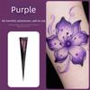 Con de pastă de henna maro negru Pastă ușor de utilizat pentru tatuaje temporare Cremă pentru tatuaje cu henna Tatuaj cu henna