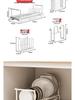 Kitchen Dish Drying Rack with Chopstick and Cutlery Storage