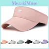 M Letter Empty Top Hat Ladies Summer Outdoor Sports Running Breathable Gift