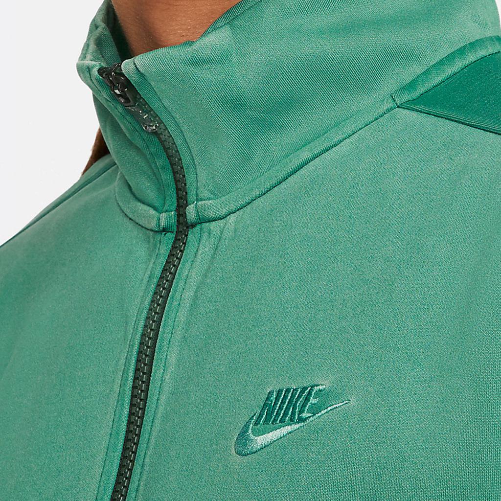 Nike Chaqueta Deportiva de Punto con Logo Bordado para Hombre Ropa de Abrigo Verde Galaxia DA7177-337