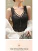 Women's Lace Wool Silk Heated Seamless Slimming Vest