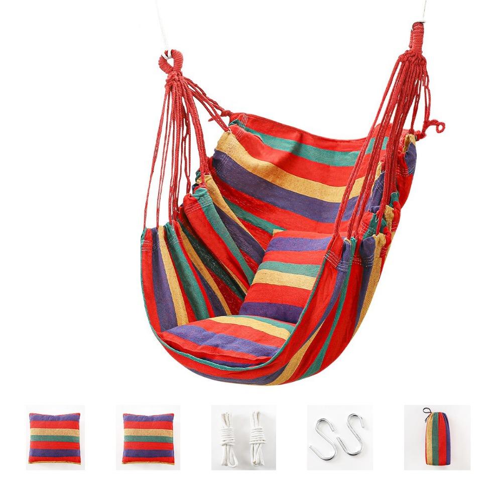 Thicken Dormitory Hammock Chair Comfortable Garden Swing Seat Garden Swing Chair  Outdoor Furniture