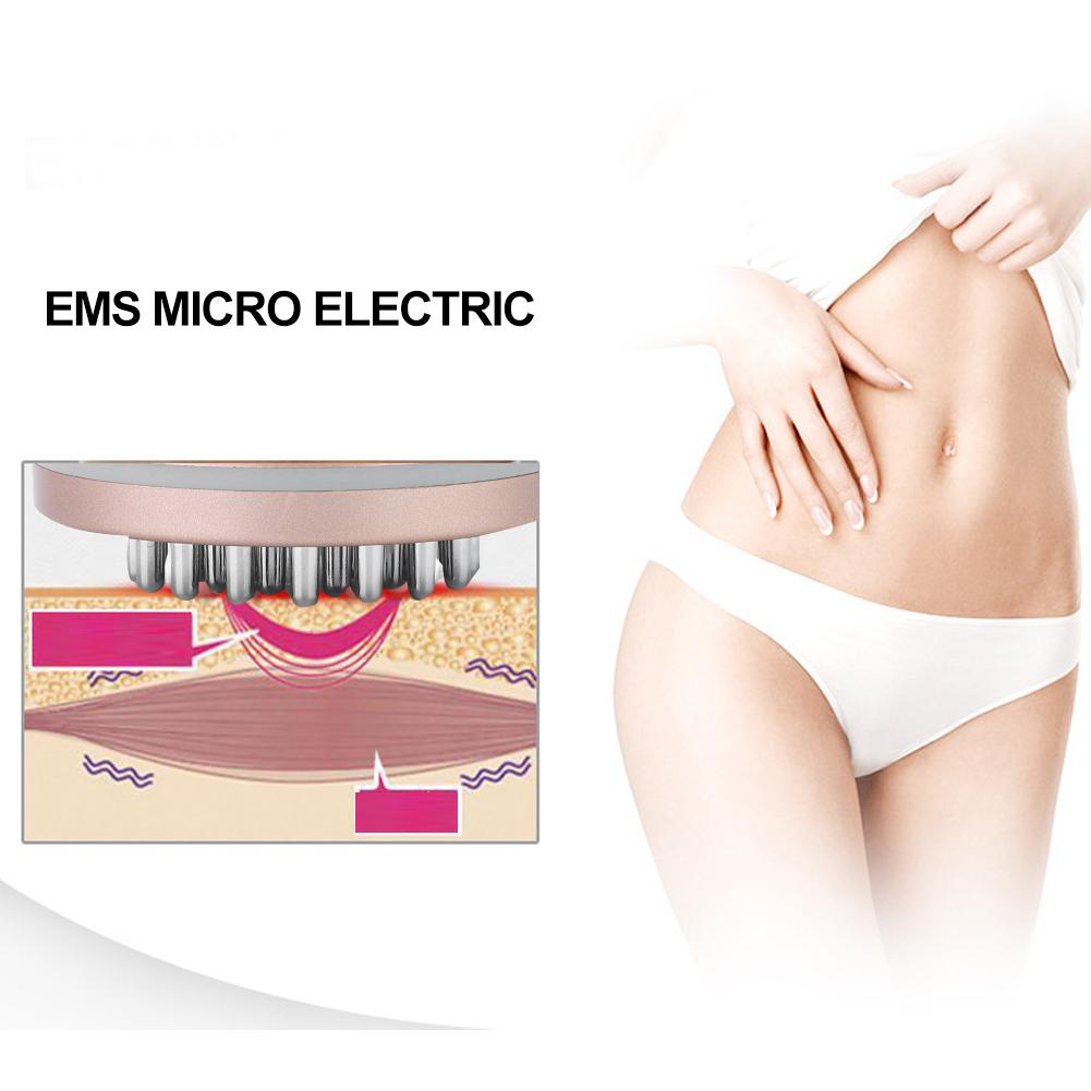  Electric Heating Meridians Massage Brush Body Shaping Relaxing Machine Device  US Plug 100-240V 