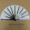 Folding Fan 13 Inch DIY Wedding Fan Polyester Blank Fan Solid Color Heat Transfer Printing Fans Chinese style Japanese style