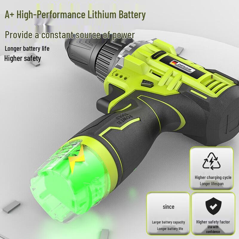 Shibaura Cordless Electric Drill & Screwdriver Kit CN plug (adapter included)