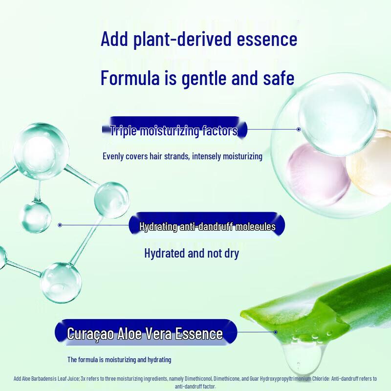 REJOICE Moisturizing Anti-Dandruff Shampoo with Aloe Vera