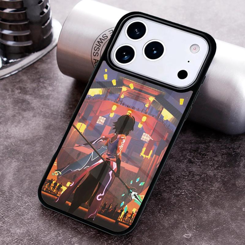 genshin impact Xiao Phone Case for iPhone 17 16 15 Pro Max Air 14 13 12 11 Plus Shockproof Cover